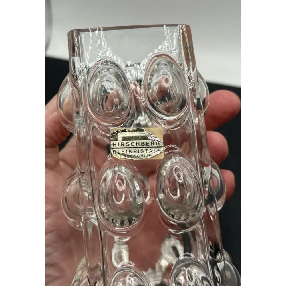 Bubble Vase Hirschberg German Design Wilhelm Braun-Feldwig Decade 1960 Vintage
